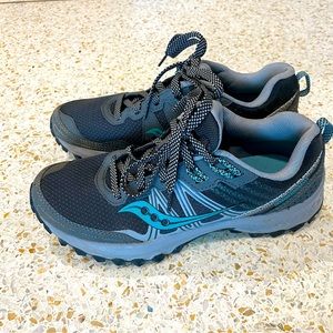 Saucony trail running sneakers - women’s size 9